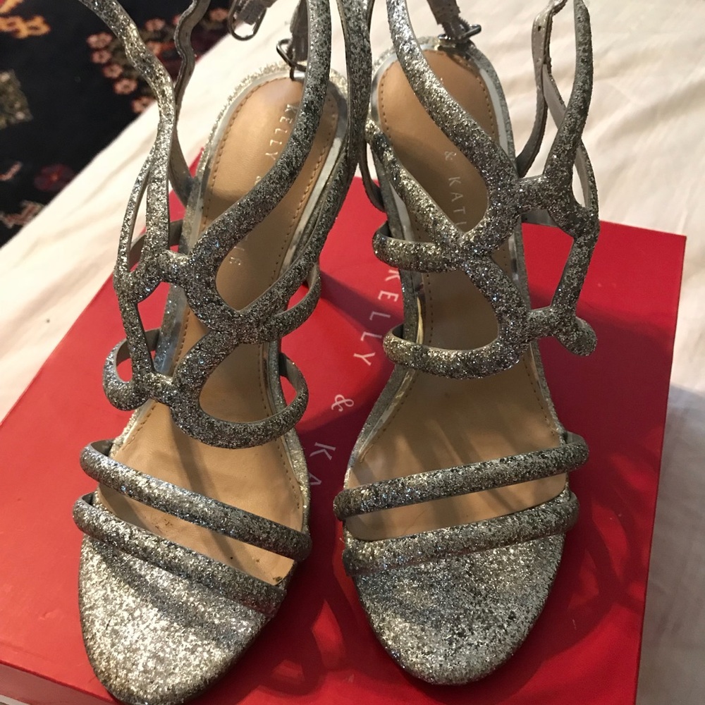 Silver heels